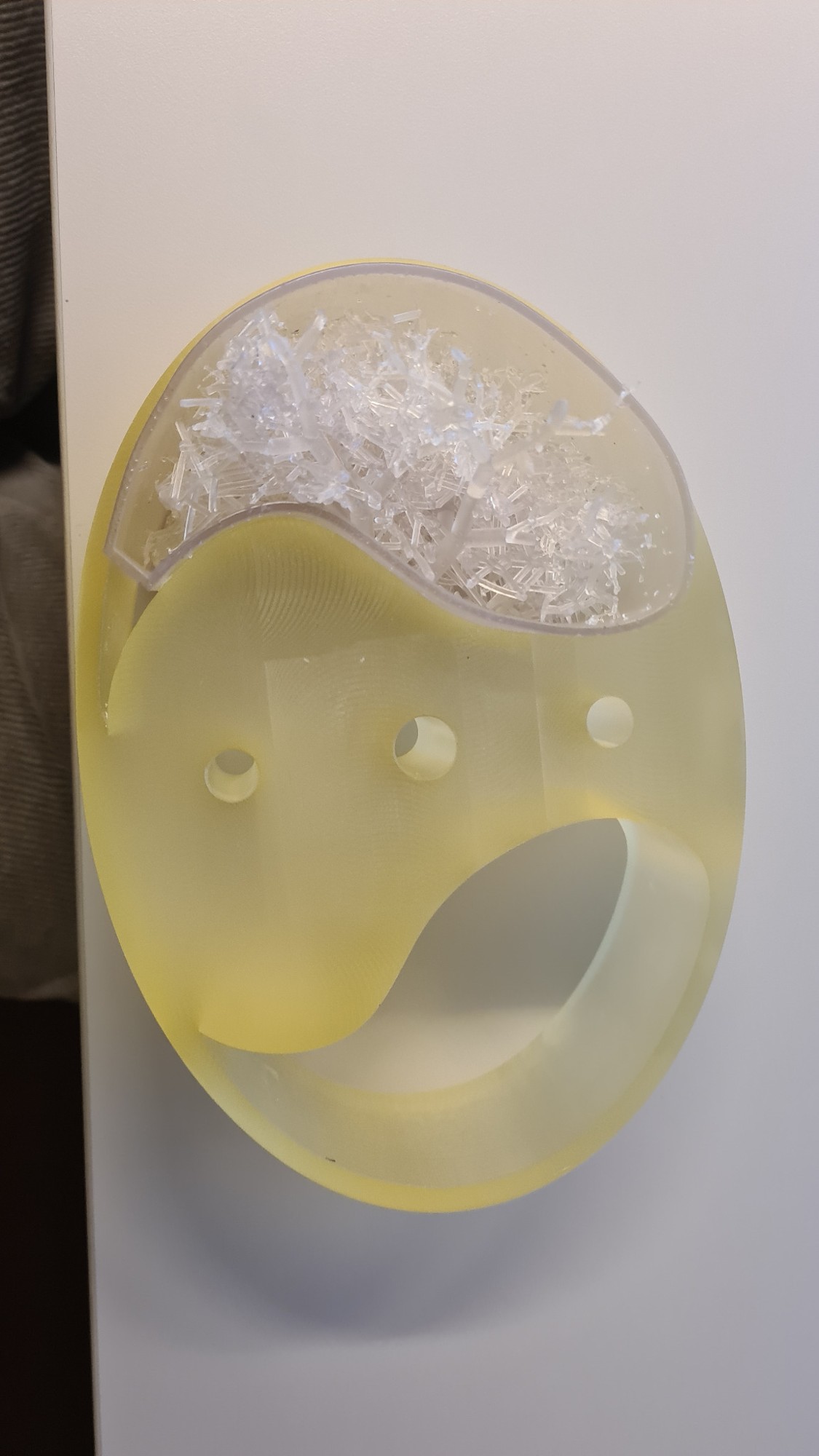 Physical anatomical lung phantom with printed airway insert